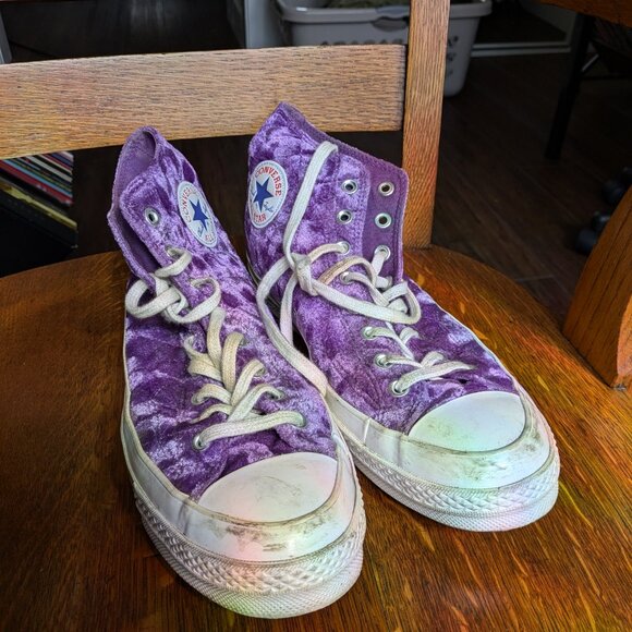 Converse Fleur Golf High Tops - Picture 1 of 3